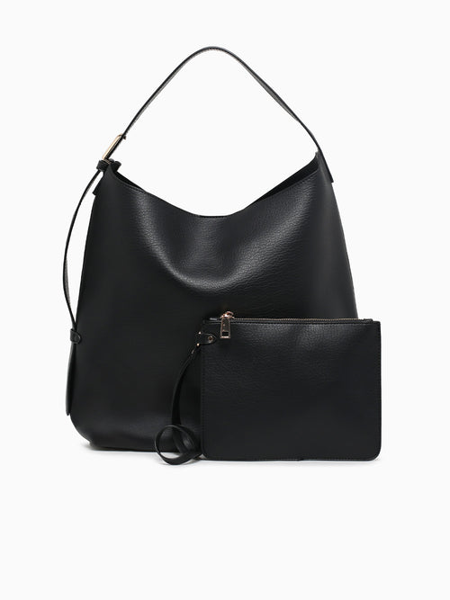 Zelda Shoulder Bag Black Black