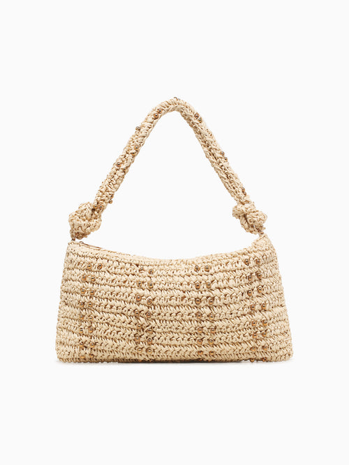 Clarissa Shoulder Bag Ivory Off White