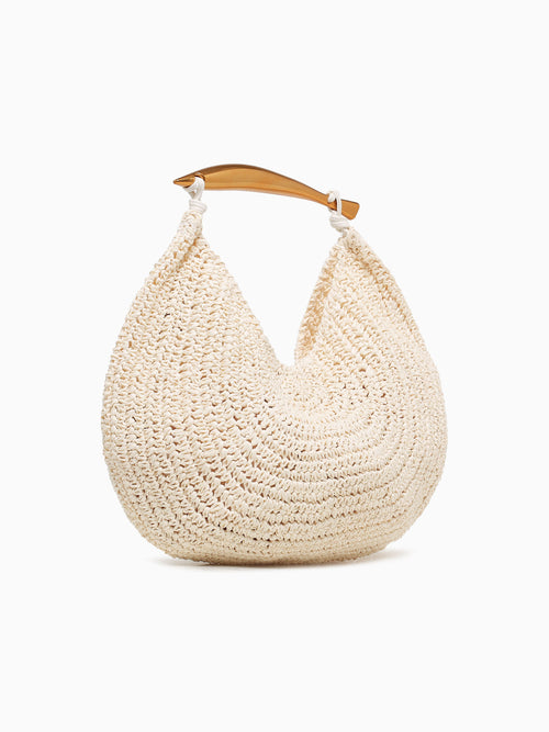 Brielle Shoulder Bag Ivory Off White