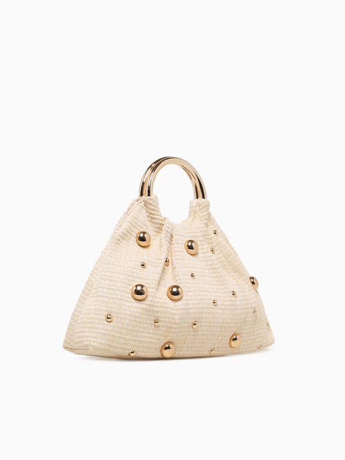 Harper Top Handle Ivory Off White