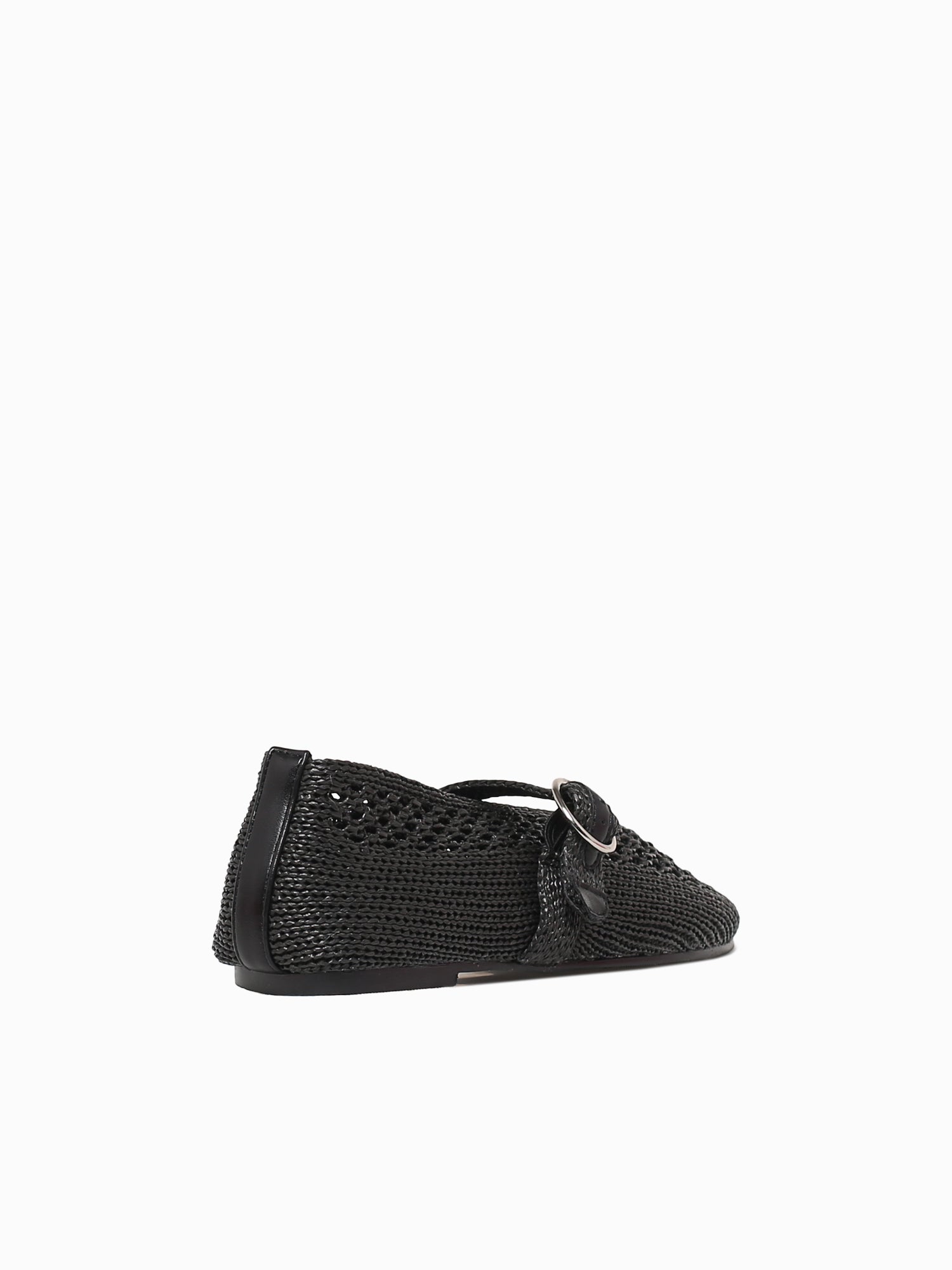 Helene Black Woven Black / 5 / M