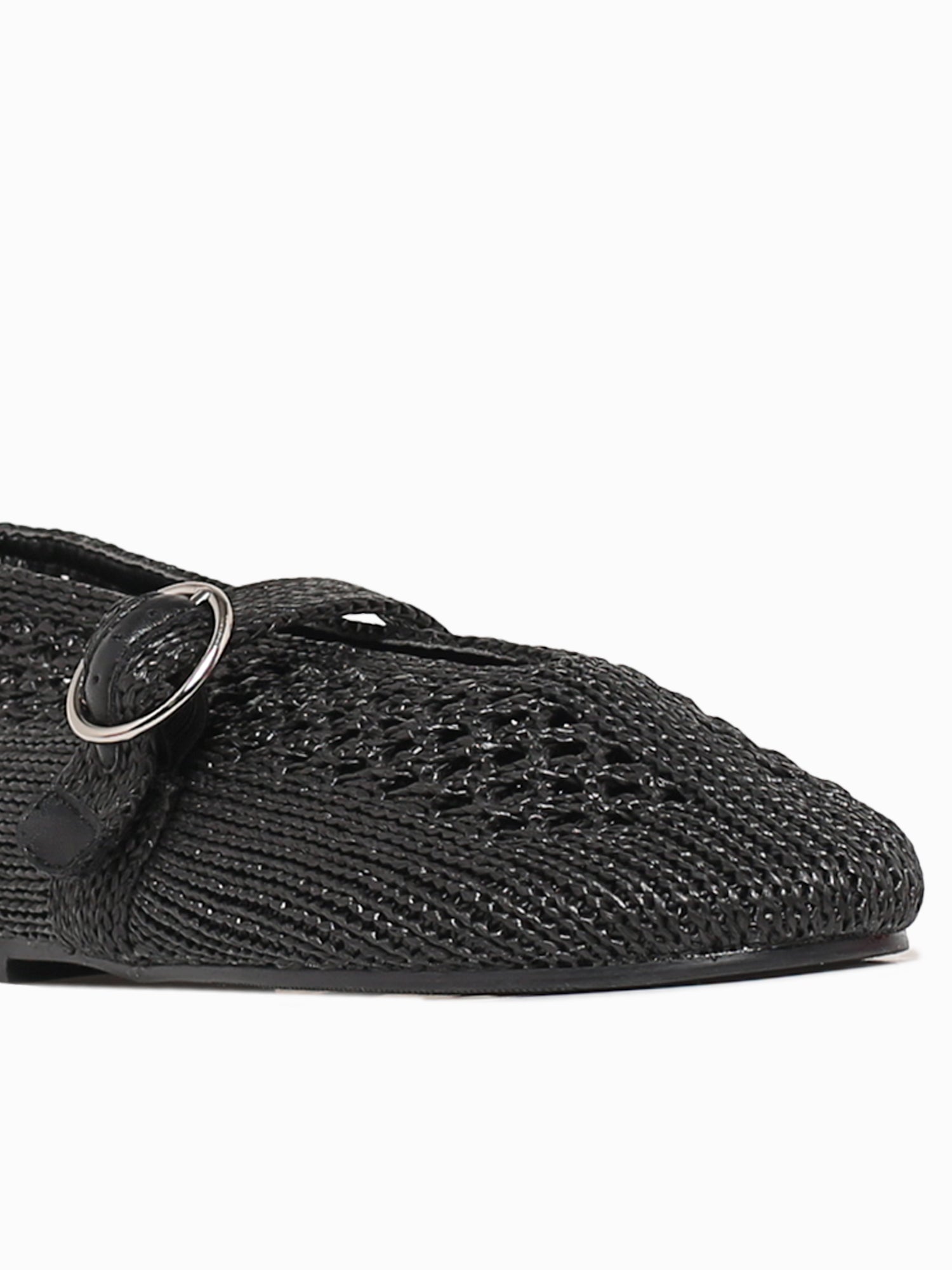 Helene Black Woven Black / 5 / M