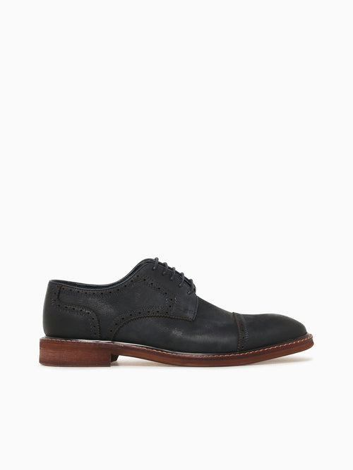 Ciceron Navy Soft Tumbled Nubuck Navy / 7 / M