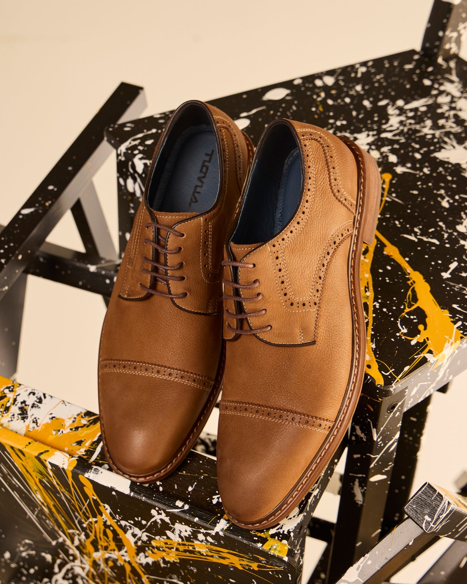 Ciceron Tan Soft Tumbled Nubuck