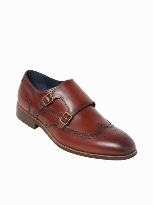 Marcus Tan Brushed Calf Leather Tan / 7 / M