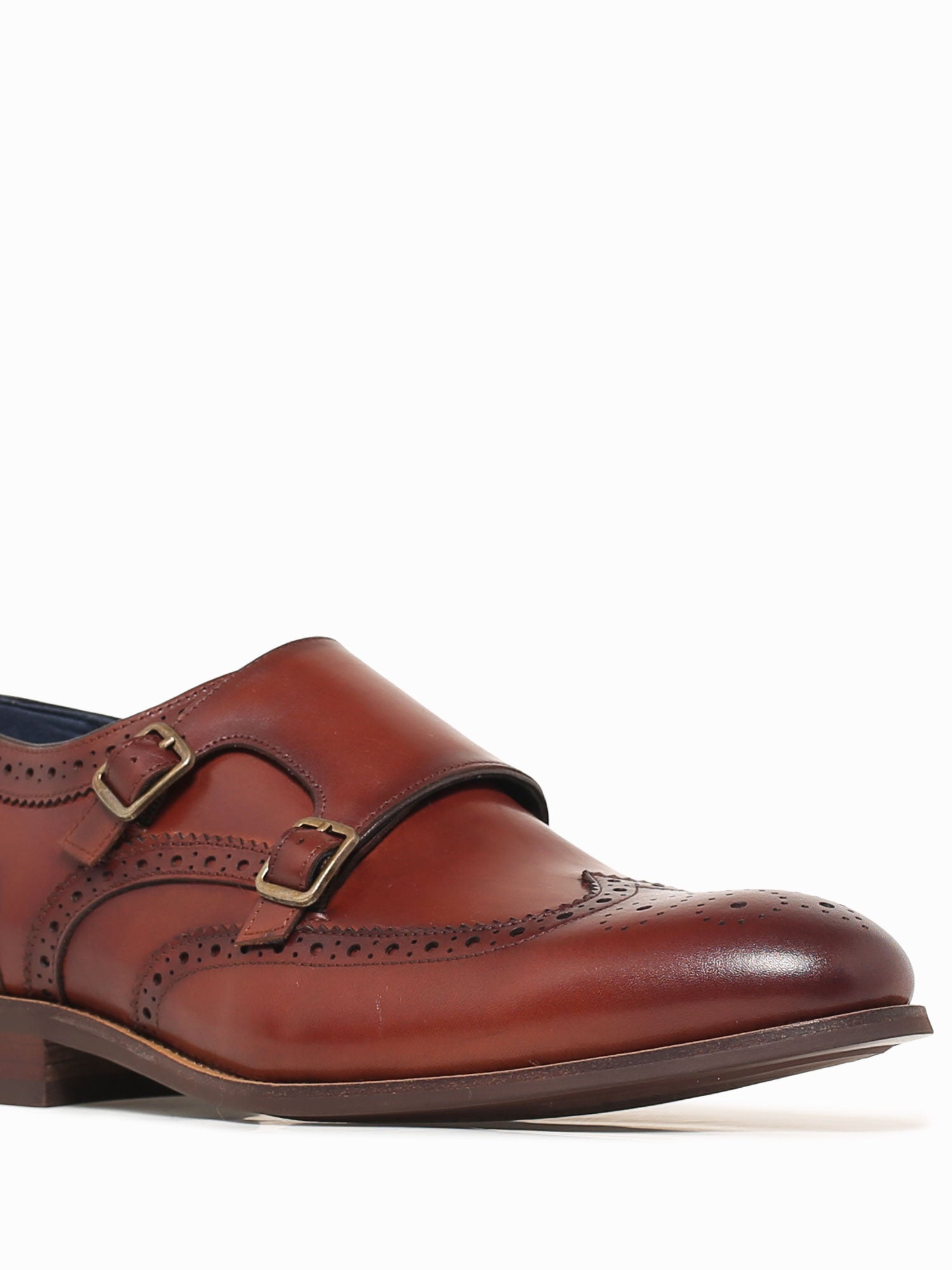Marcus Tan Brushed Calf Leather Tan / 7 / M