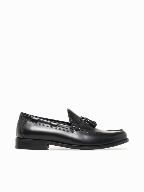 Lucius Black Box Calf Leather Black / 7 / M