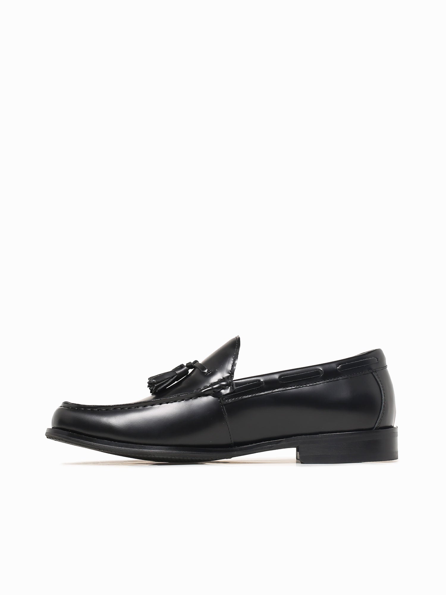 Lucius Black Box Calf Leather Black / 7 / M
