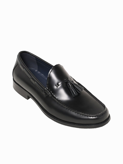 Lucius Black Box Calf Leather Black / 7 / M