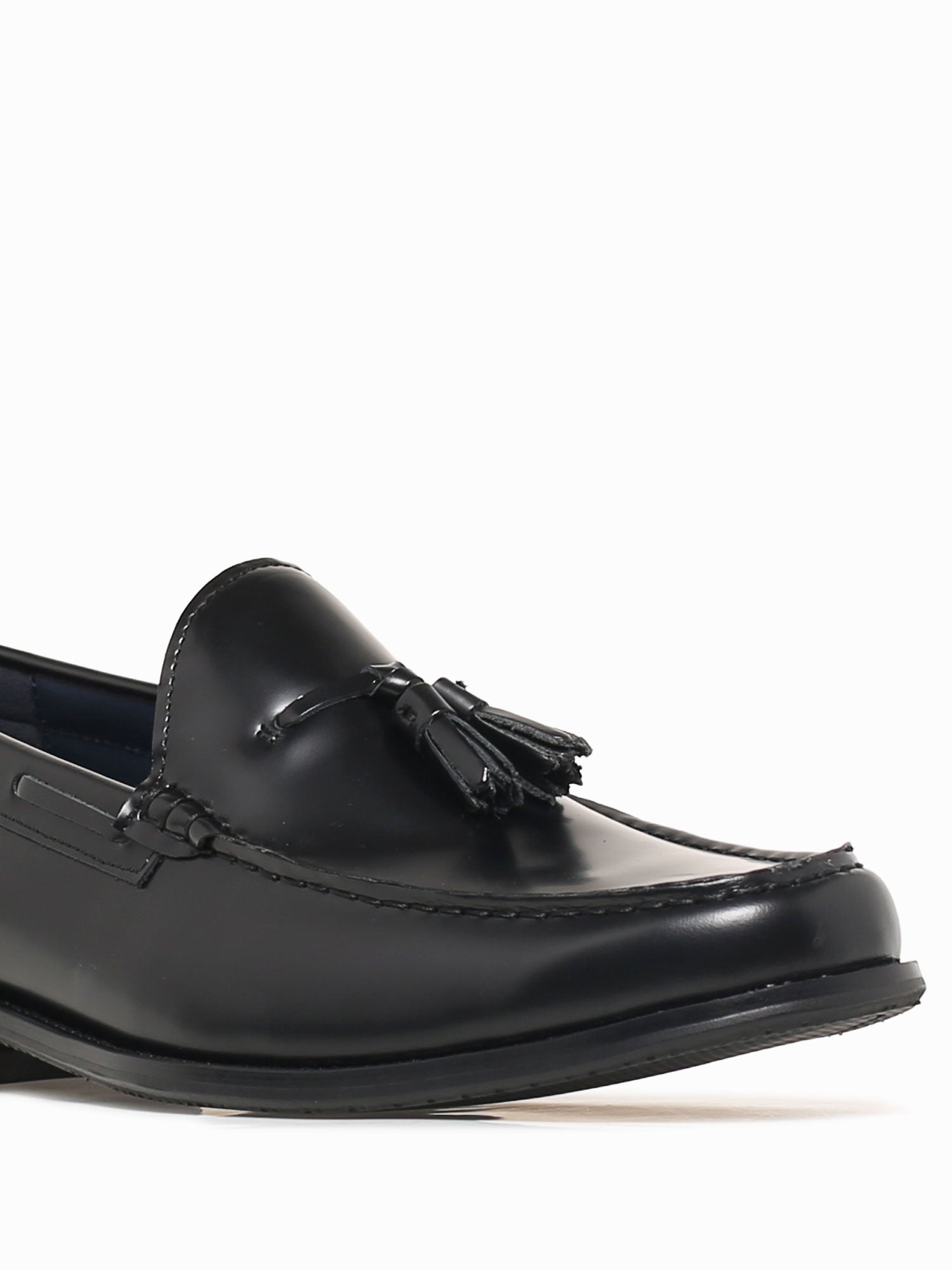 Lucius Black Box Calf Leather Black / 7 / M