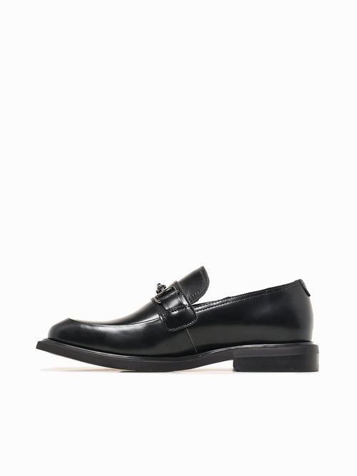 Paulson Black Soft Box Calf Leather Black / 7 / M