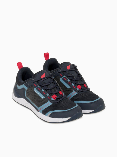 Baffin Nvy Lt grey mesh