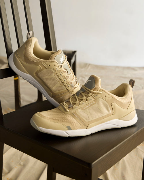 Baffin Beige Lt grey mesh