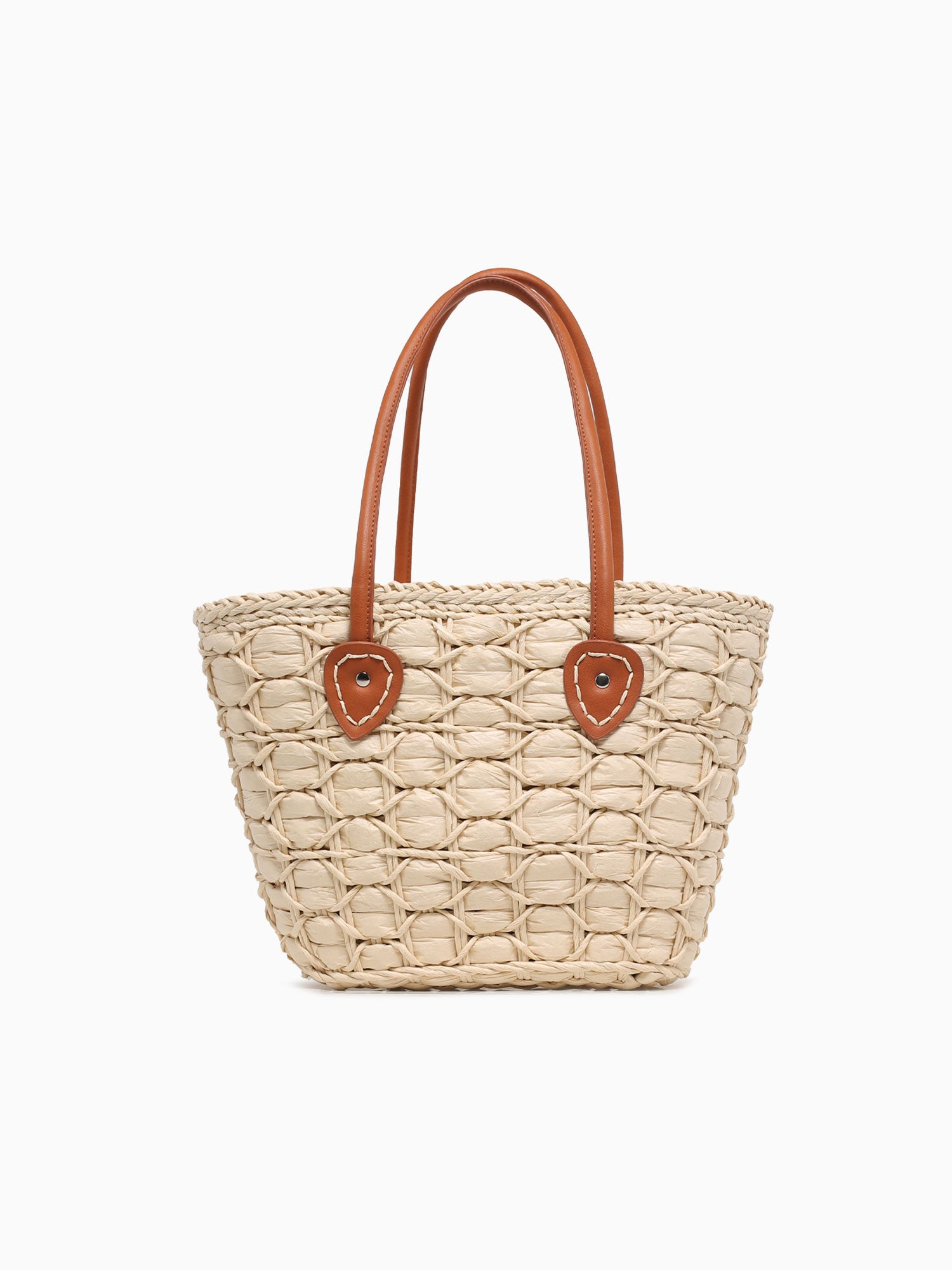 Evelyn Tote White White
