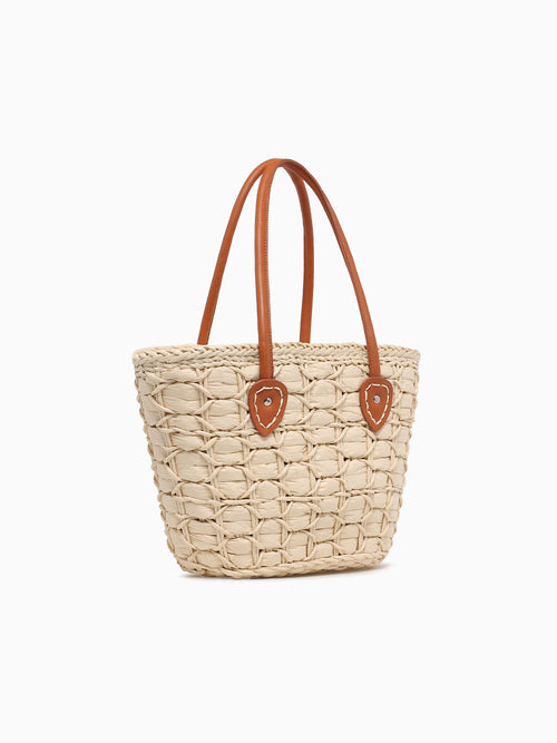 Evelyn Tote White White