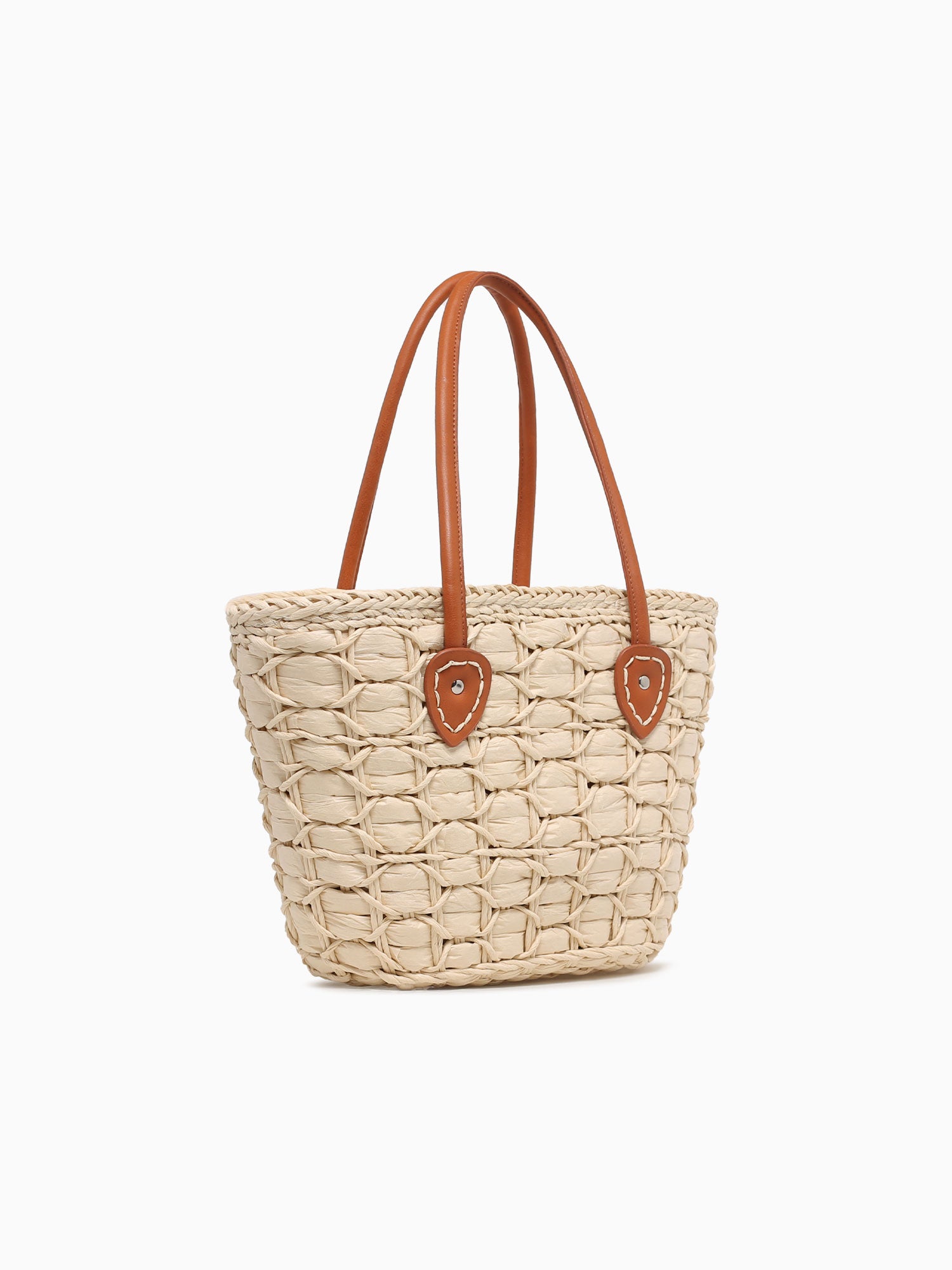 Evelyn Tote White White
