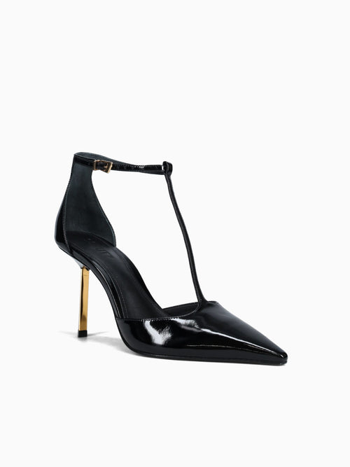 Erin Black Verniz Soft Black / 5 / M