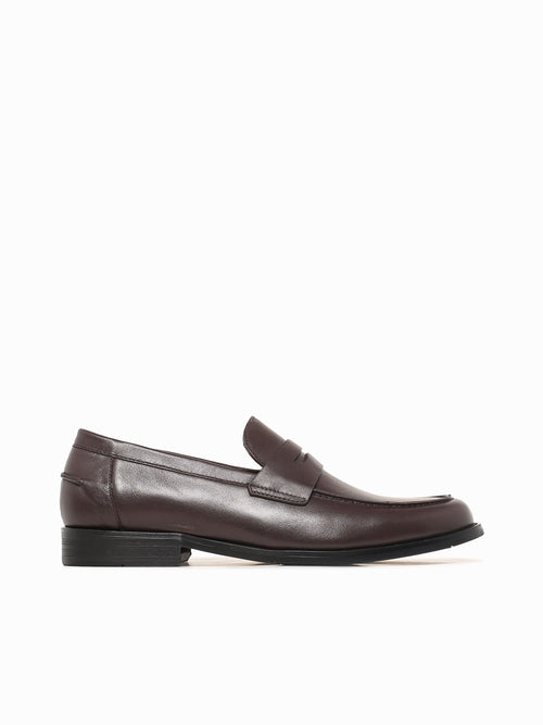 Gaio Brown Soft Calf Leather Brown / 7 / M