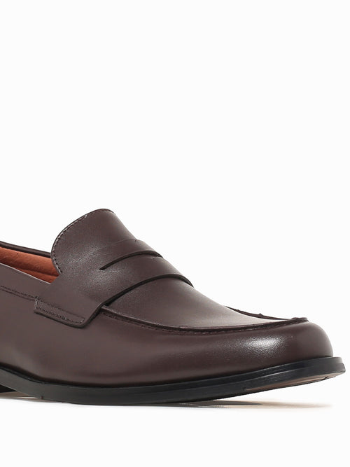 Gaio Brown Soft Calf Leather Brown / 7 / M