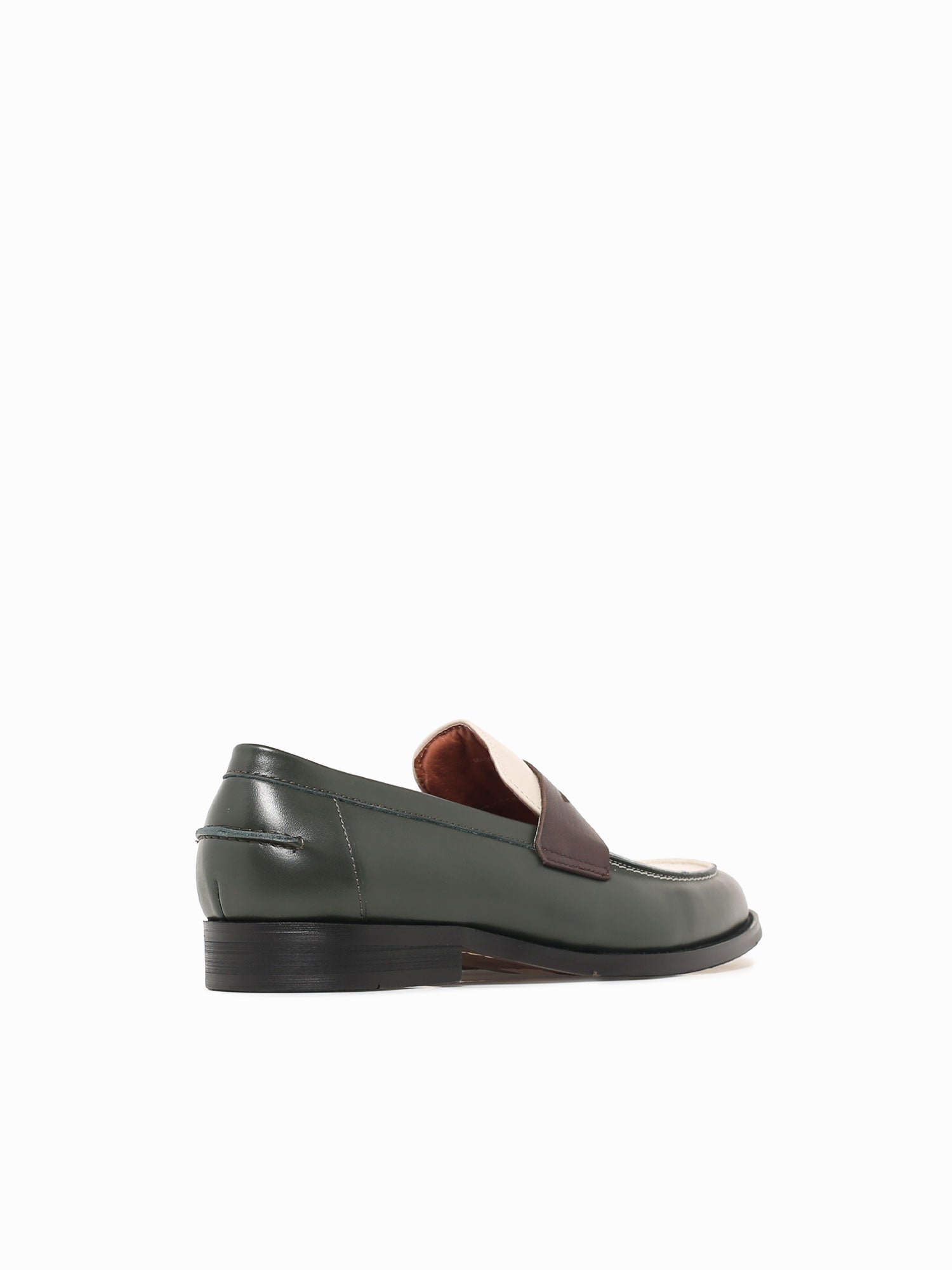 Gaio Brw Beige Grn soft cal leather Beige / 7 / M