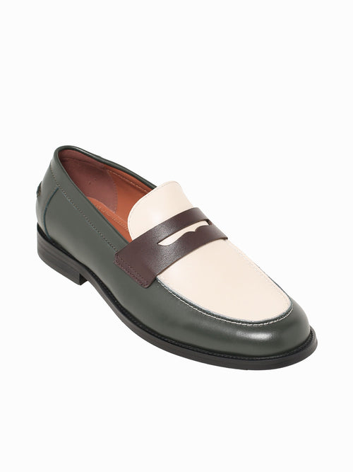 Gaio Brw Beige Grn soft cal leather Beige / 7 / M