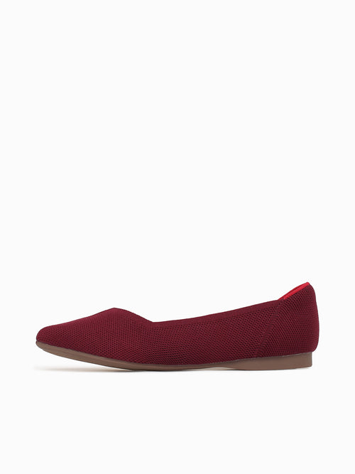 Melania Burgundy Flyknit Wine / 5 / M