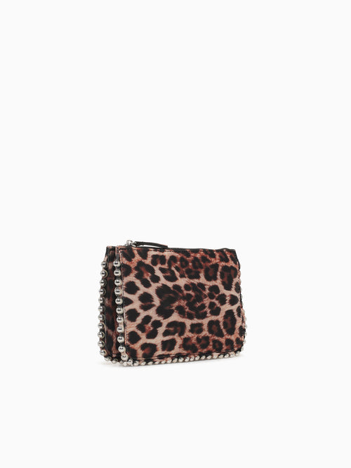 Rocky Crossbody Cheetah Print Brown