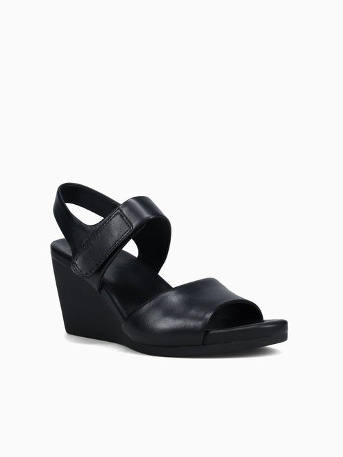 Imani Black Leather Black / 5 / M