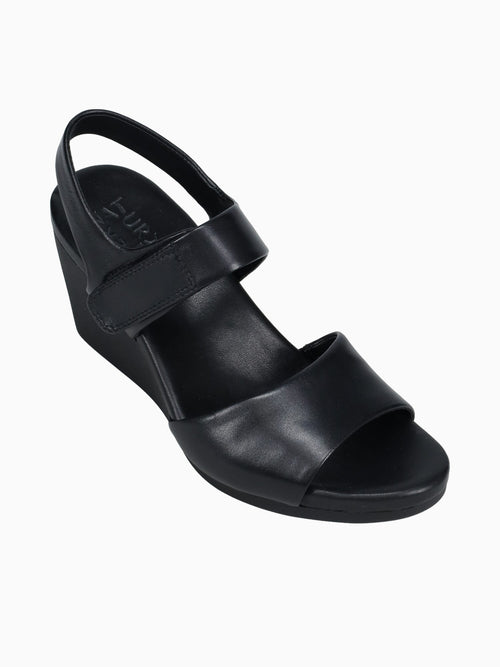 Imani Black Leather Black / 5 / M