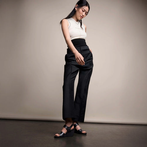 Imani Black Leather