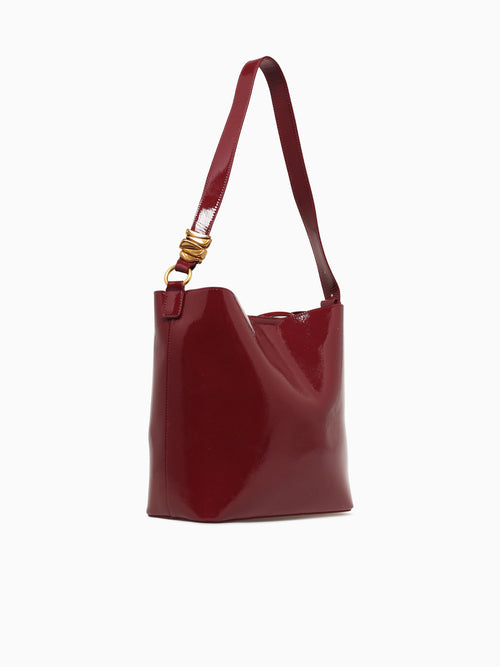 Amber Shoulder Bag Burgandy Wine