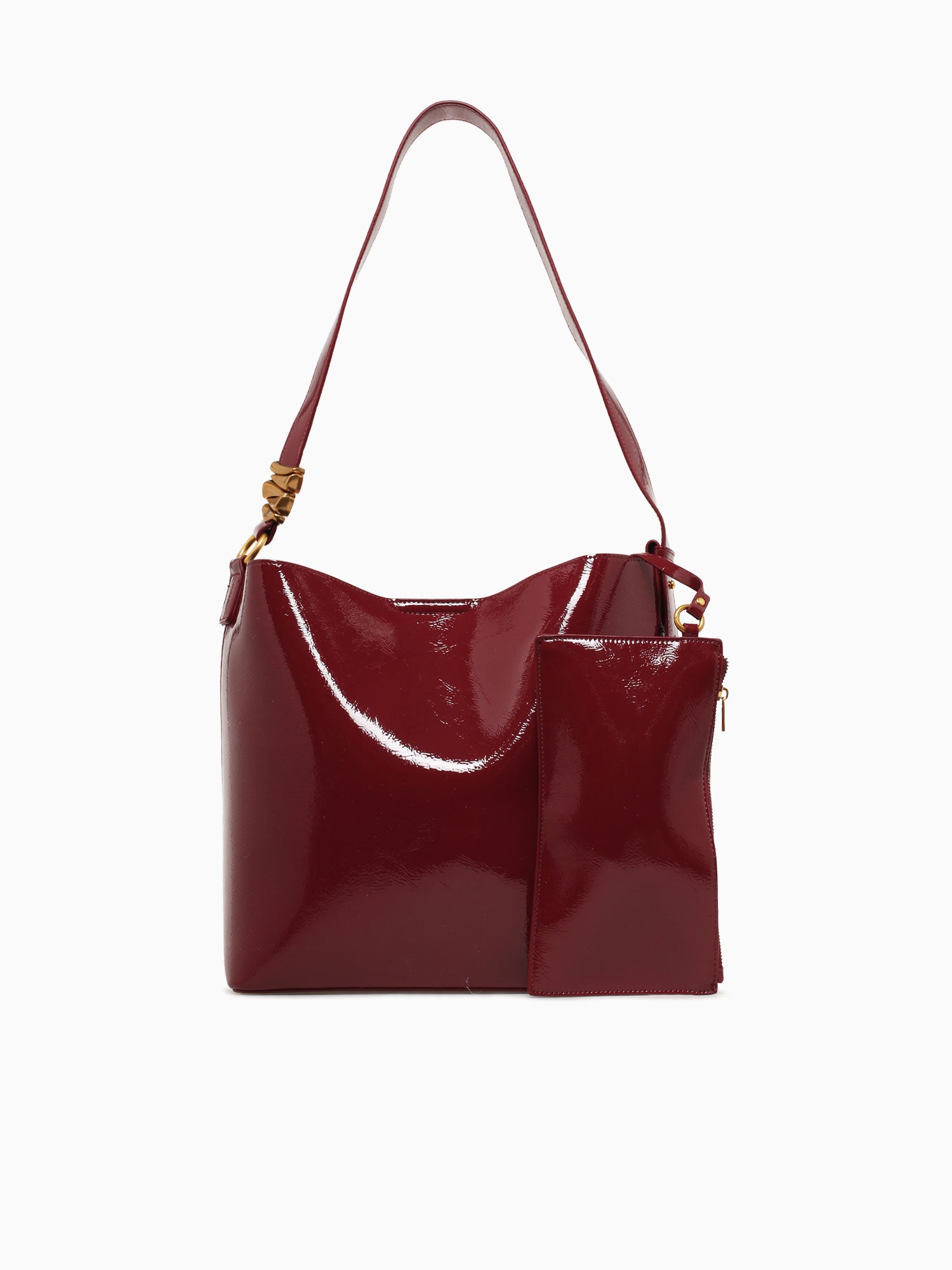 Amber Shoulder Bag Burgandy Wine