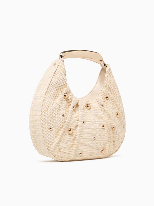 29707a Delilah Shoulder Bag Ivory Off White