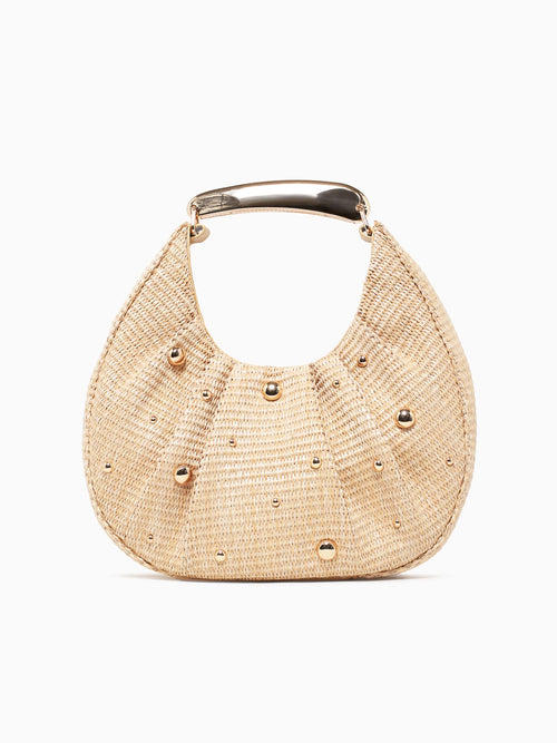 29707a Delilah Shoulder Bag Natural Natural