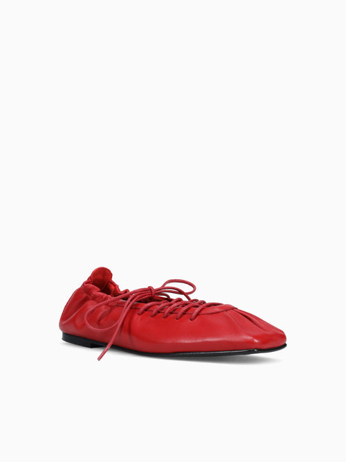 Aureline Red Leather Red / 5 / M