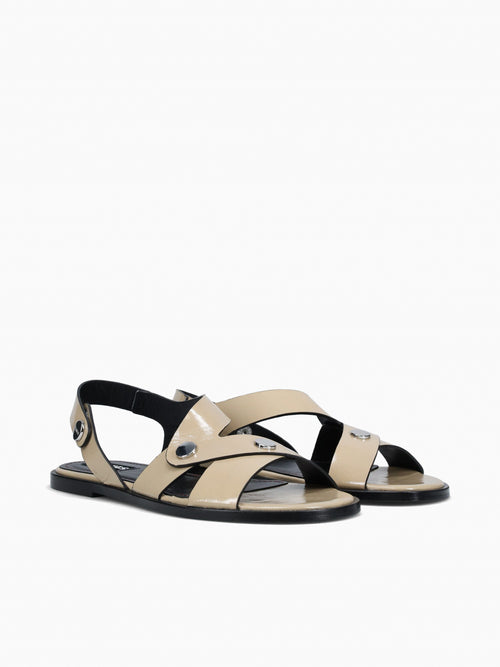 Mindy Stone Onix Leather Natural / 5 / M
