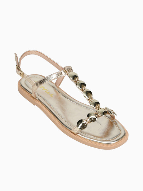 Fabiana Ouro Light Cobra Metal Gold / 5 / M