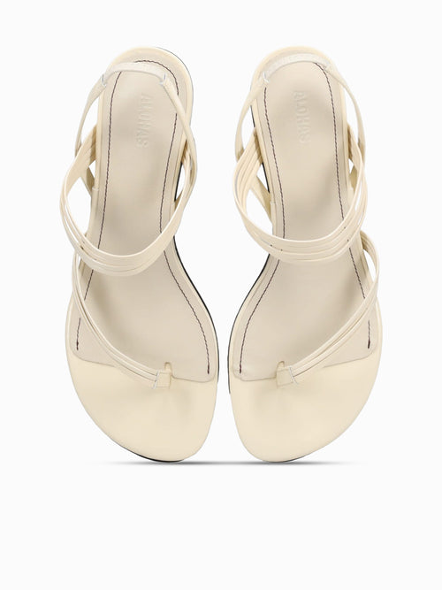 Salsa Cream Leather Off White / 5 / M