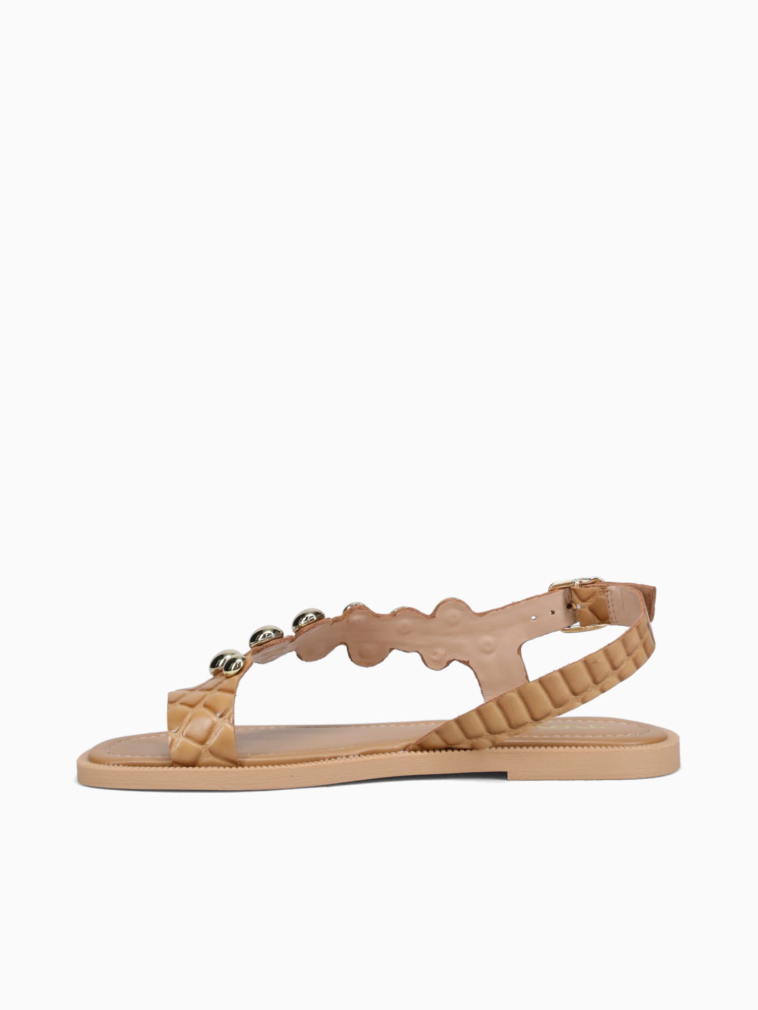 Julietta Camel Croco Madrid Pewter / 5 / M