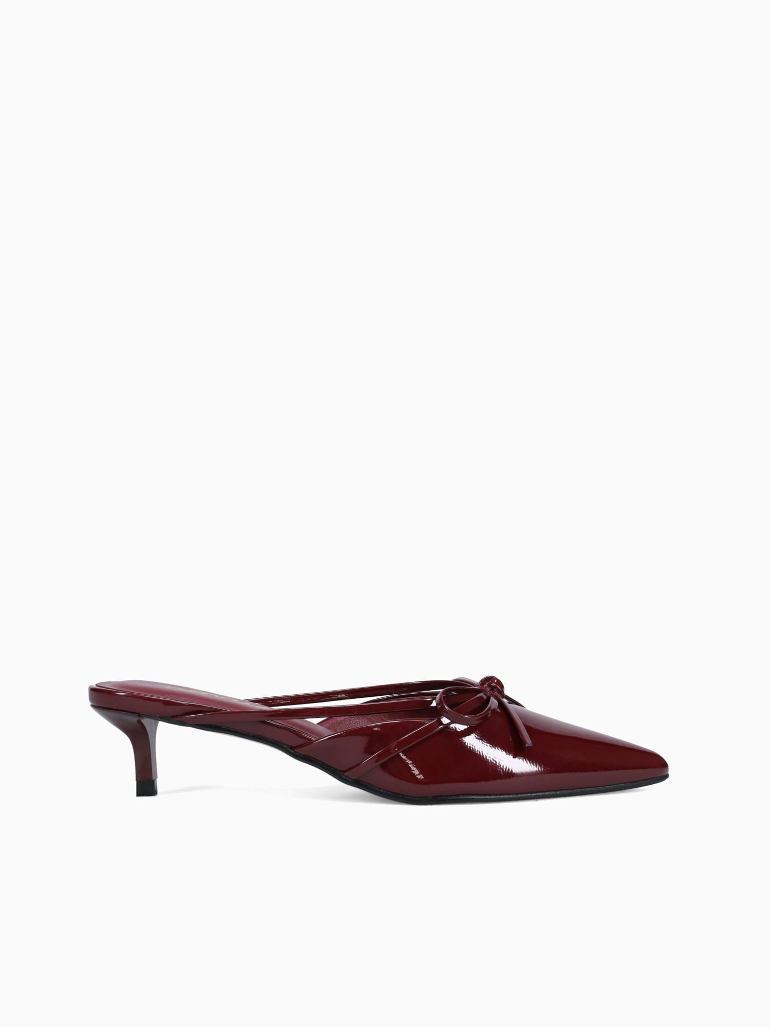 Esra Burgundy Patent Wine / 5 / M