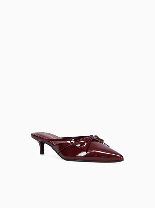 Esra Burgundy Patent Wine / 5 / M