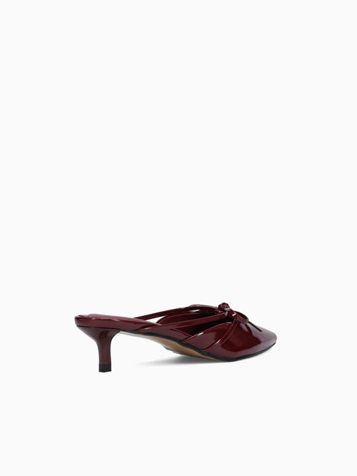 Esra Burgundy Patent Wine / 5 / M