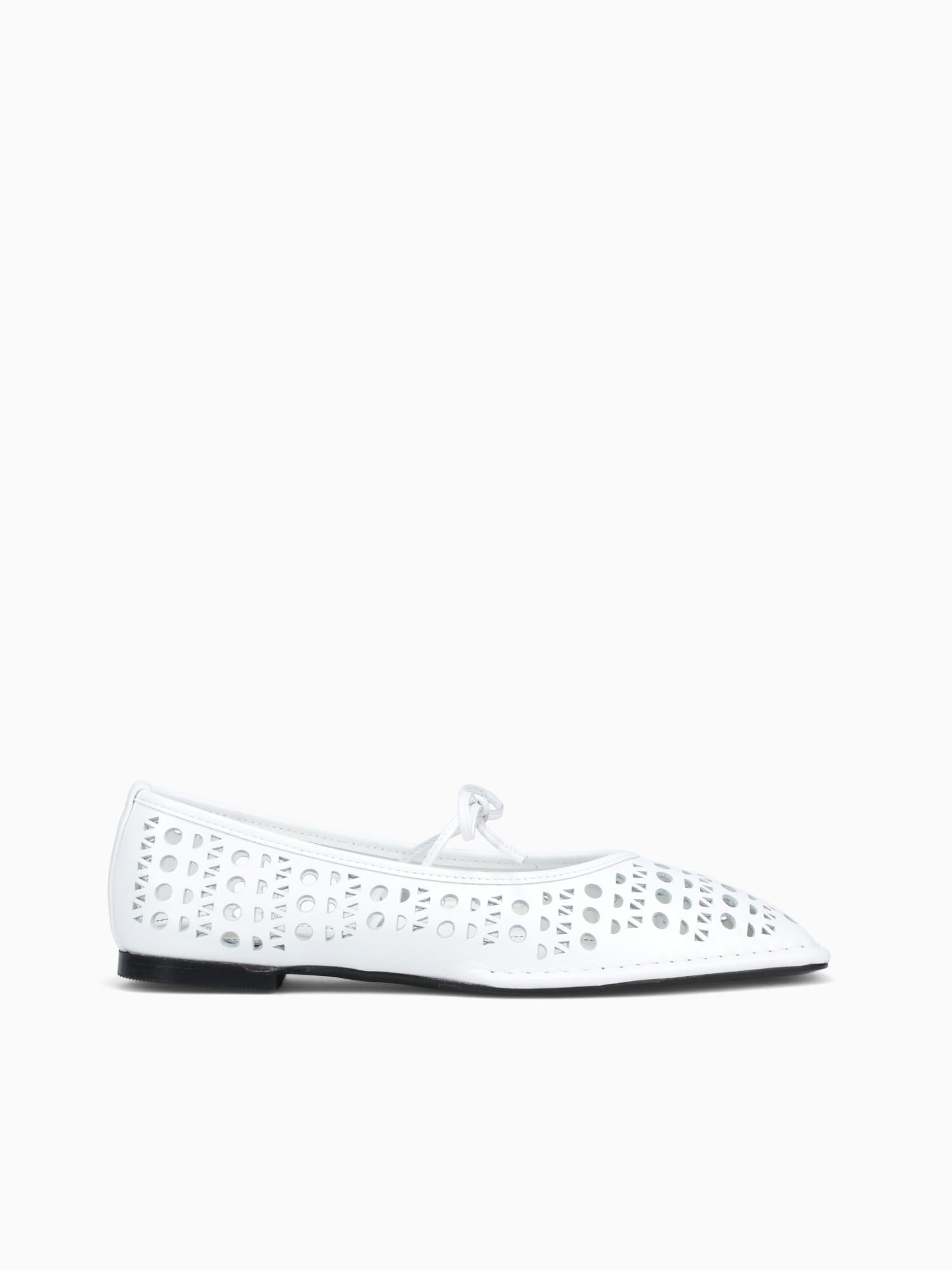Sway Slit White Leather White / 36 / M
