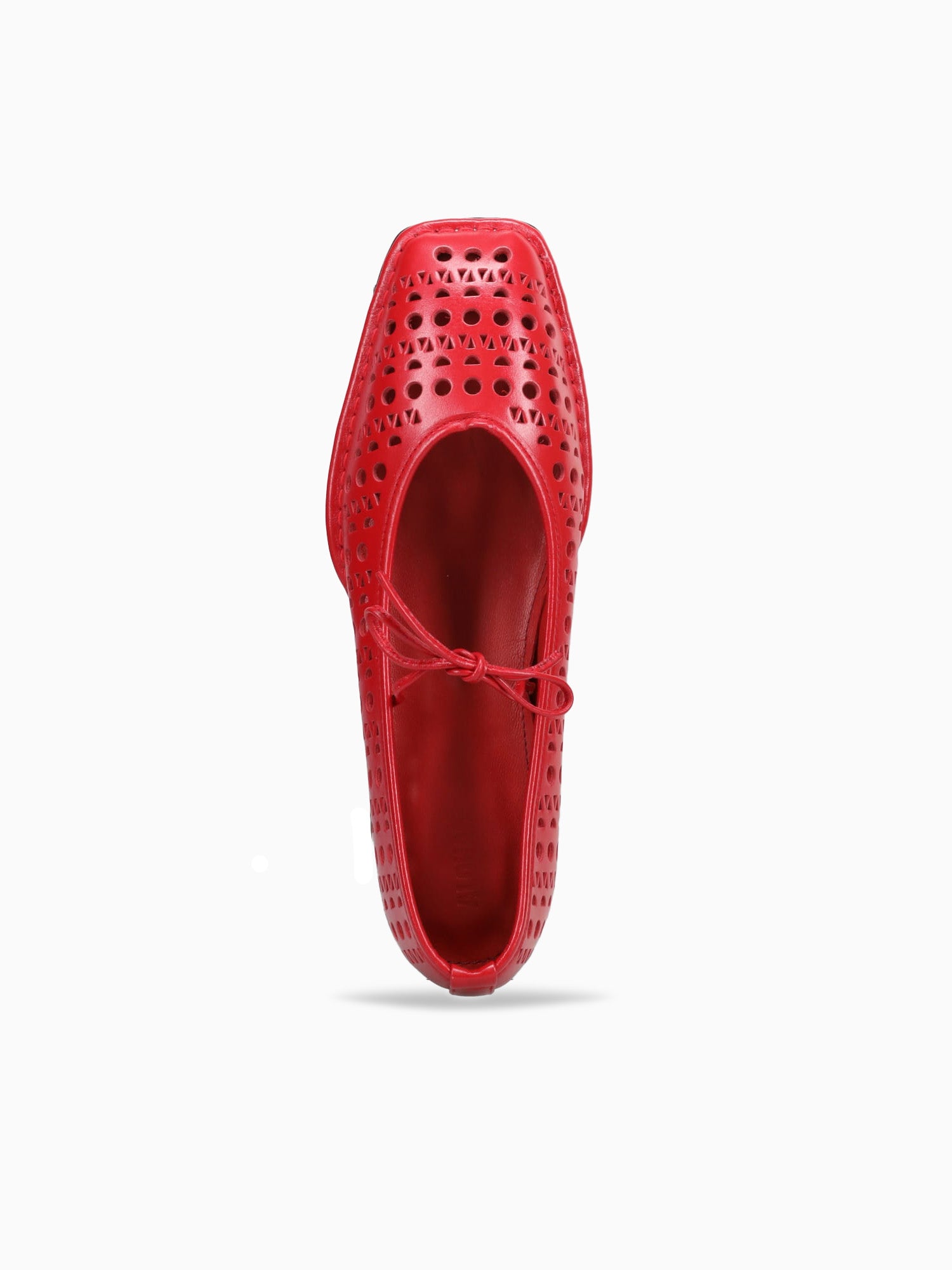 Sway Slit Red Leather Red / 36 / M
