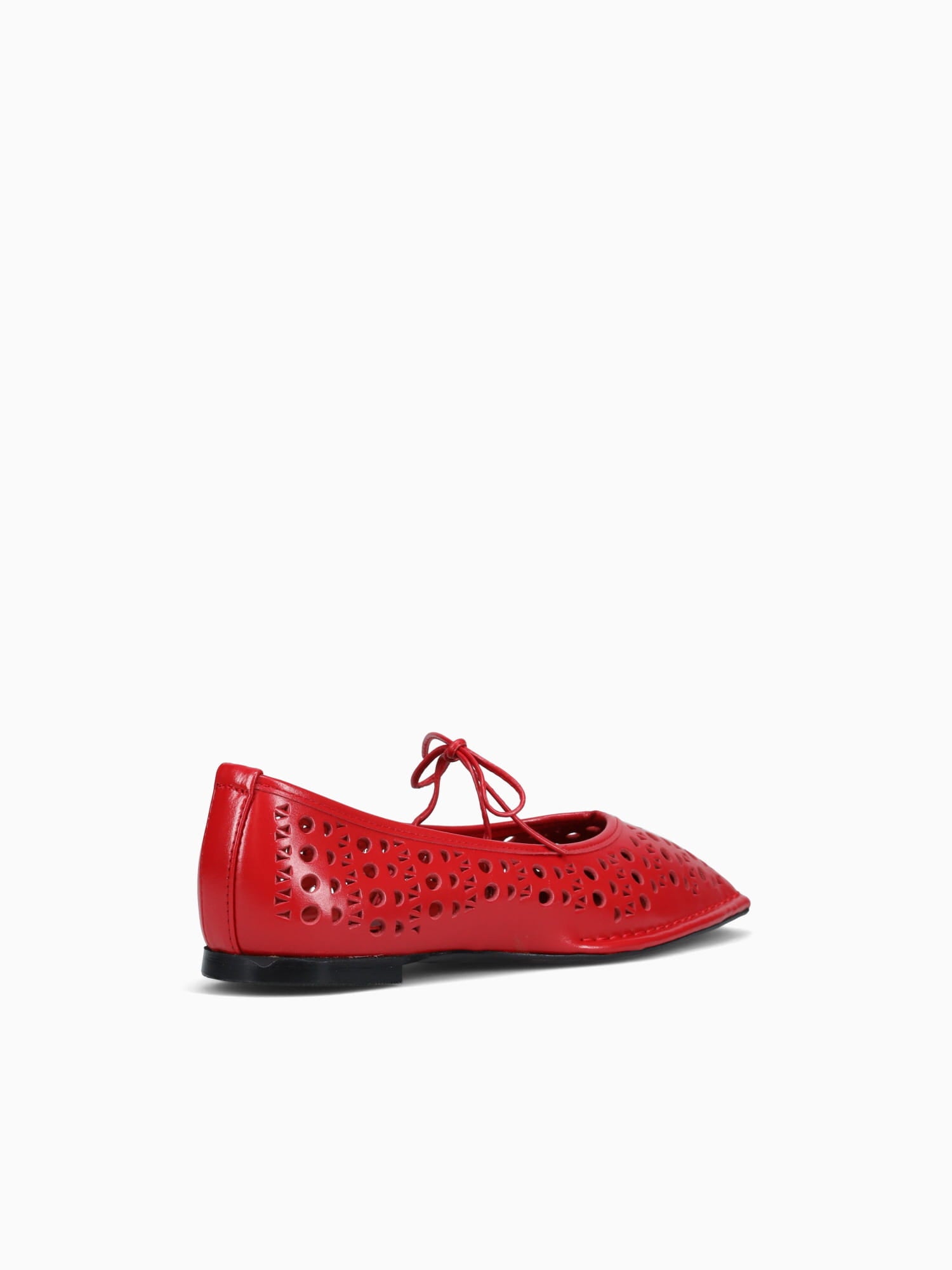 Sway Slit Red Leather Red / 36 / M