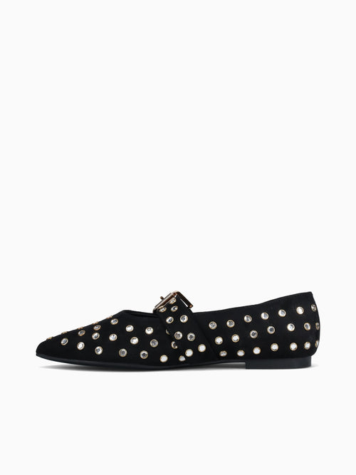 Jett Black Suede Black / 5 / M