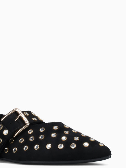 Jett Black Suede Black / 5 / M