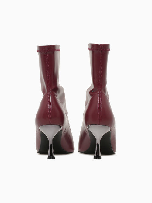 Haru Burgundy Smooth Leather Wine / 5 / M
