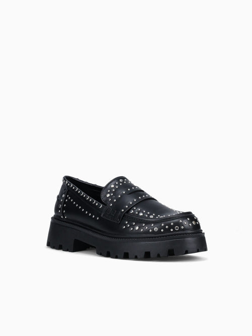 Kori Black Smooth Leather Black / 5 / M