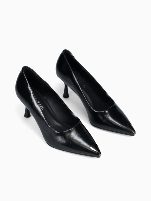 Dune Black Smooth Leather Black / 5 / M
